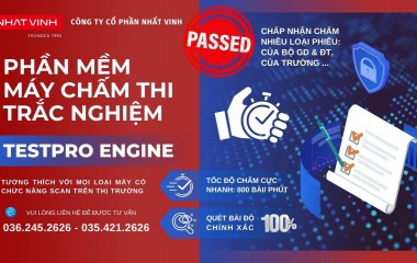 Phần Mềm TestPro Engine 2025 – Giải Pháp Toàn Diện Cho Chấm Thi Và Quản Lý Đề Thi